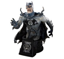 Heroes of the DC Universe Blackest Night Bust Black Lantern Batman 15 cm